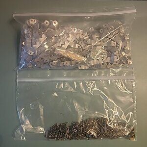 Huge Lot of Saw-Tooth Hangers with Nails Size 1-5/8" United Too Many to Count